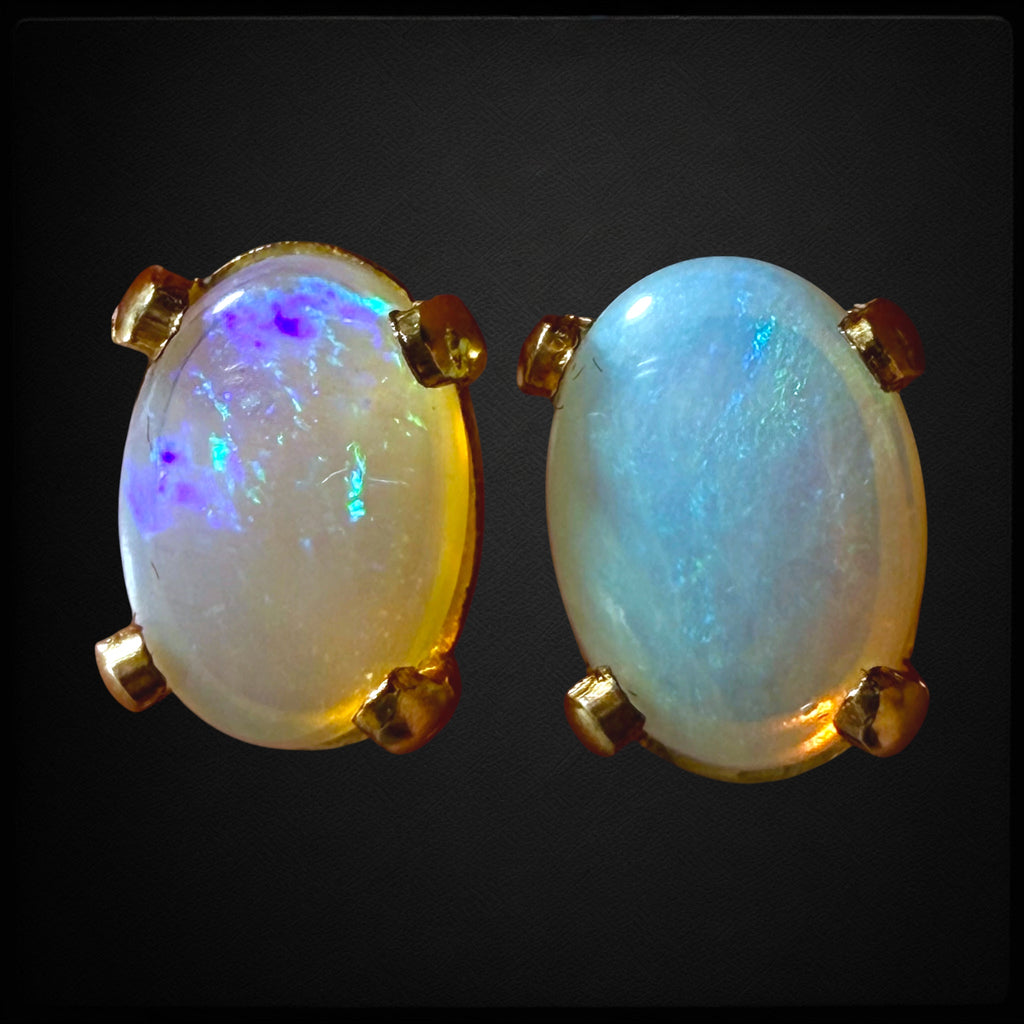The opal studs