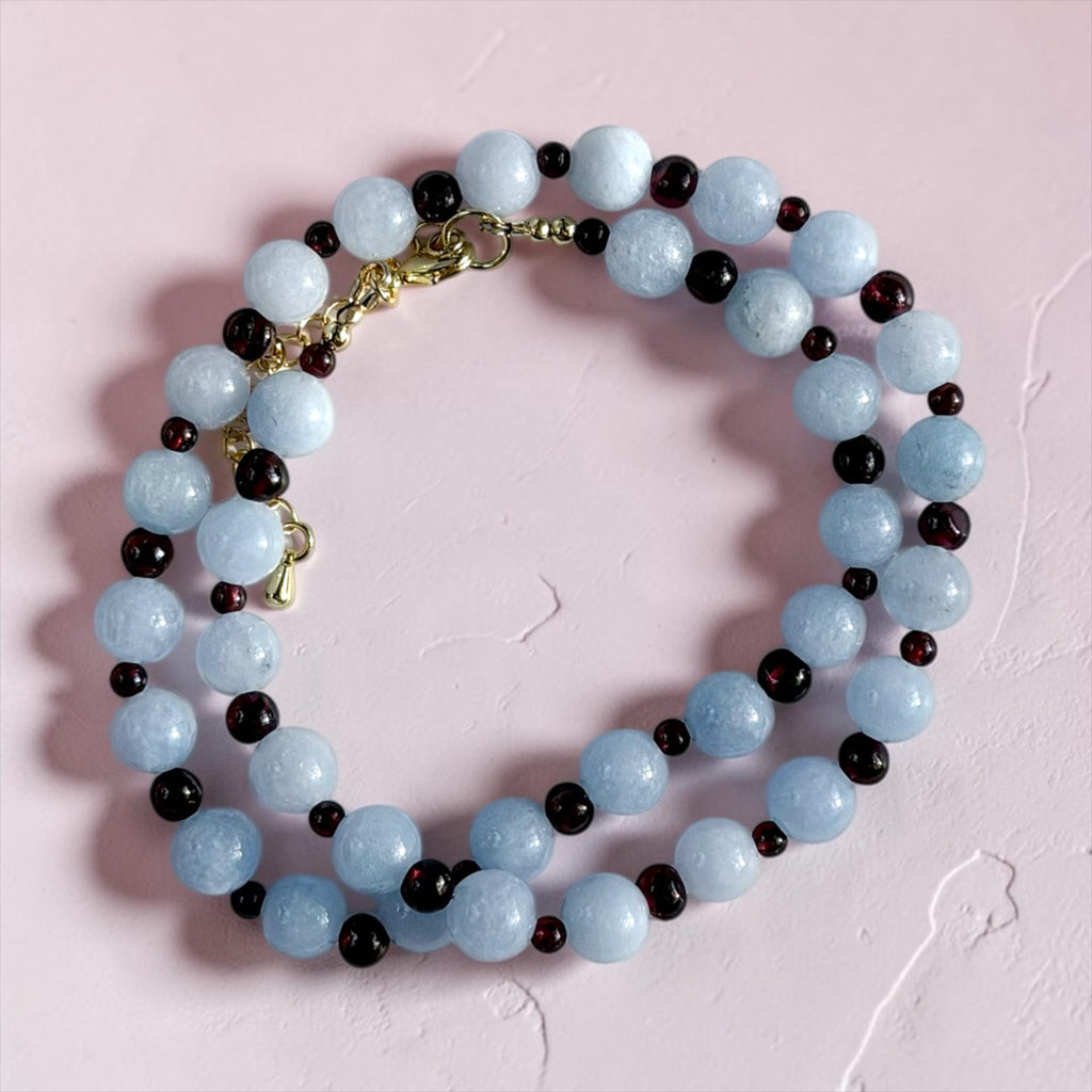 Blue hour necklace